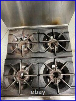 Stove 4 Burners American Range AR424 Gas with Oven/ Thermostat Control Oven