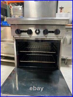 Stove 4 Burners American Range AR424 Gas with Oven/ Thermostat Control Oven