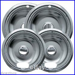 Stove Drip Pans Electric Burner Covers Top Replacement Bowls Set Universal Cook