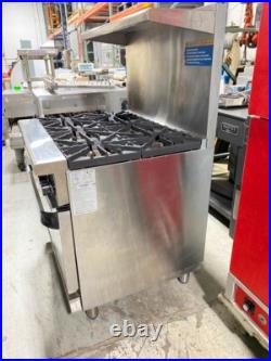 Stove/ Radiance TAR-6 Burner Commercial Range/ Gas