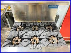 Stove/ Radiance TAR-6 Burner Commercial Range/ Gas