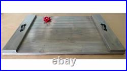 Stove Top Cover Guard Noodle Board Rustic Solid Wood Custom Made