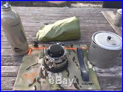 Super Rare Msr Vapore Jet Prototype Military Sof Collector Stove Complete Wow
