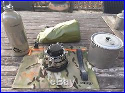 Super Rare Msr Vapore Jet Prototype Military Sof Collector Stove Complete Wow