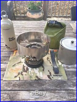 Super Rare Msr Vapore Jet Prototype Military Sof Collector Stove Complete Wow