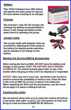 Survival Still vs the NEW Auto Scald FREE SurvivorStill 18g/day with SS Stove