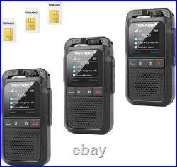 TD-G100 Rapid Unlimited Range 4G LTE PoC Radios Long Range Walkie Talkies with S