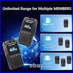 TD-G100 Rapid Unlimited Range 4G LTE PoC Radios Long Range Walkie Talkies with S