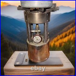 TWO COLEMAN MILITARY POCKET CAMPING STOVES #530 A47's ONE CASE ONE FUNNEL