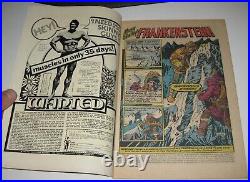 The Monster of Frankenstein no. 1 HIGH GRADE VF range. Ploog art. Marvel 1973 WOW