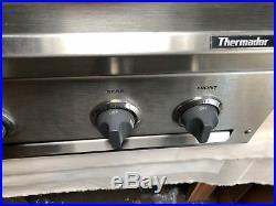 Thermador Professional Six Burner Gas Range, Stove Top, Cook Top. 36 In. Long