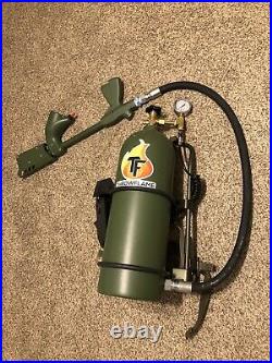Throwflame XL18 Flamethrower legal to own with 110 ft range. Flame thrower
