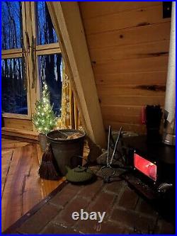 Tiny Wood Burning Stove Small Woodstove Fireplace Skoolie School Bus Rv House