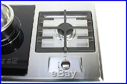 True Induction Built-in RV Stove with Gas Burner and Induction Cooktop