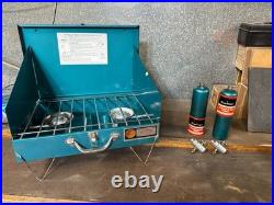 Turner 2-burner Propane Gas Stove Model 2020-A Deluxe Camp stove