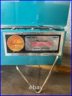 Turner 2-burner Propane Gas Stove Model 2020-A Deluxe Camp stove