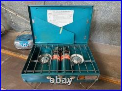 Turner 2-burner Propane Gas Stove Model 2020-A Deluxe Camp stove