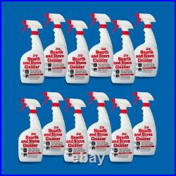 Twelve 22oz. Bottles Speedy White Fireplace & Stove Cleaner for creosote/soot