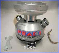 USMC Peak Multi-Fuel Stove WithCase & Cooking Pot & Fuel Bottle Survival Stove