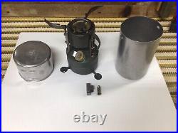 US Army Fiesta 1981 Military Backpacking Camping Stove Portable Cooking Cookware