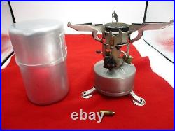 US Army WWII M-1945 Aladdin Military Field Cook Stove With Pots And Extras