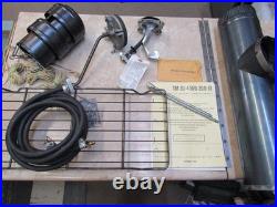 US M1950 Yukon Tent Stove Complete State Machine Products 1983 Dated RUSTY
