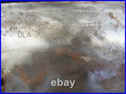 US M1950 Yukon Tent Stove Complete State Machine Products 1983 Dated RUSTY