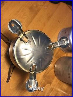 US Military Issue M-1942 Single Burner Field Stove WWII 1945 Date Mark