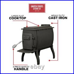 US Stove 900 Sq. Ft. Logwood Stove EPA certifed