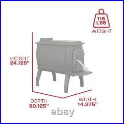 US Stove 900 Sq. Ft. Logwood Stove EPA certifed