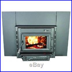 US Stove Company 2200i Wood Burning Fireplace Insert 69000 BTU Heat 1800 Sq Ft