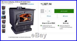US Stove Company 2500 Wood Stove New In Box! Save Hundreds Now
