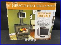 US Stove Company MH6 852103 6 Miracle Heat Reclaimer Black New Open Box