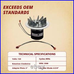 US Stove Vogelzang Ashley Combustion Blower Exhaust Fan Motor Upgrade, Fits USSC