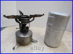 US WW2 M1942 Cook Stove W Container Date 1945 10th Mountain Division UNTESTED