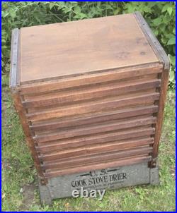 U. S. Cook Stove Drier, E. B Fahrney, Waynesboro PA. Late 1800's Food Dehydrator