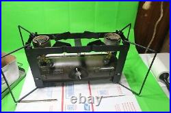 U. S. Military 2 Burner Stove vintage hunting moose elk deer camp prepper U. S. Military 2 Burner Stove vintage hunting moose elk deer camp prepper