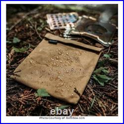 Uberleben Stoker Stainless Steel Flatpack Stove with Grill Grate & Canvas Sleeve