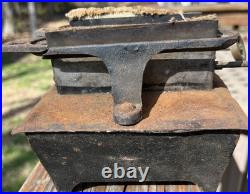 Union Kerosene Sad Iron Stove Double Burner Antique Union Kerosene Sad Iron Stove Double Burner Antique