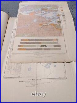 United States Geological Survey Atlas Minnesota Vermillion Iron Range 1903 Book