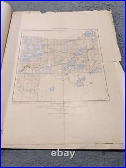 United States Geological Survey Atlas Minnesota Vermillion Iron Range 1903 Book