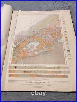 United States Geological Survey Atlas Minnesota Vermillion Iron Range 1903 Book