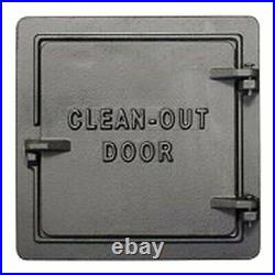 United States Stove Cast Iron Elegant Chimney Cleanout Doors