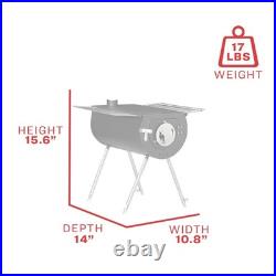 United States Stove Co CCS14 Camp Stove 18 inch (14 inch)
