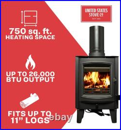Us Stove 750 Sq Ft Stove, 75% Efficient