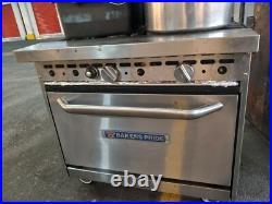 Used Bakers Pride, 6 Burner Gas Range good condition
