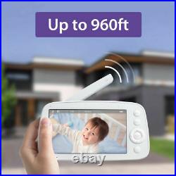 VAVA Baby Monitor 5 720P Video Baby Monitor Audio and Visual Monitoring