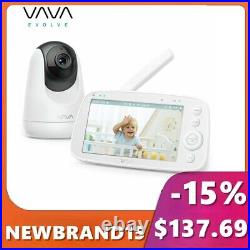 VAVA Baby Monitor 5\ 720P Video Baby Monitor Audio and Visual Monitoring US
