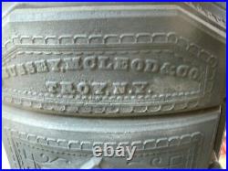 VERY RARE MID-LATE 1800's CAST IRON BUSSEY, MCLEOD GOLD COIN WOOD STOVE