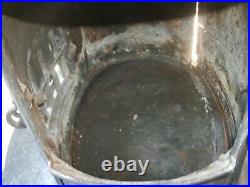 VERY RARE MID-LATE 1800's CAST IRON BUSSEY, MCLEOD GOLD COIN WOOD STOVE